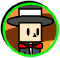 Men in Hats by Aaron Farber